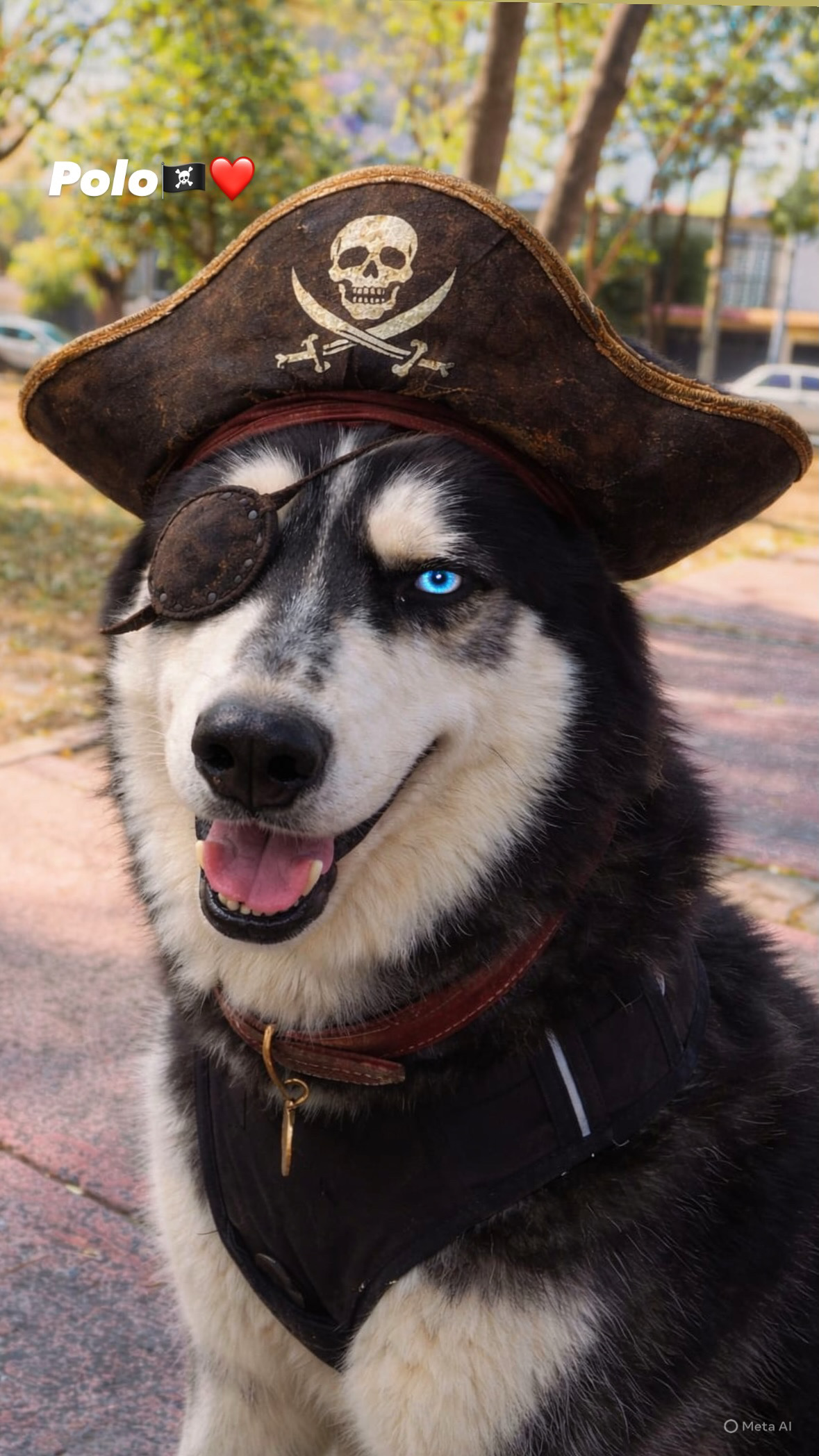 Polo — Husky pirata PAWLO Guadalajara